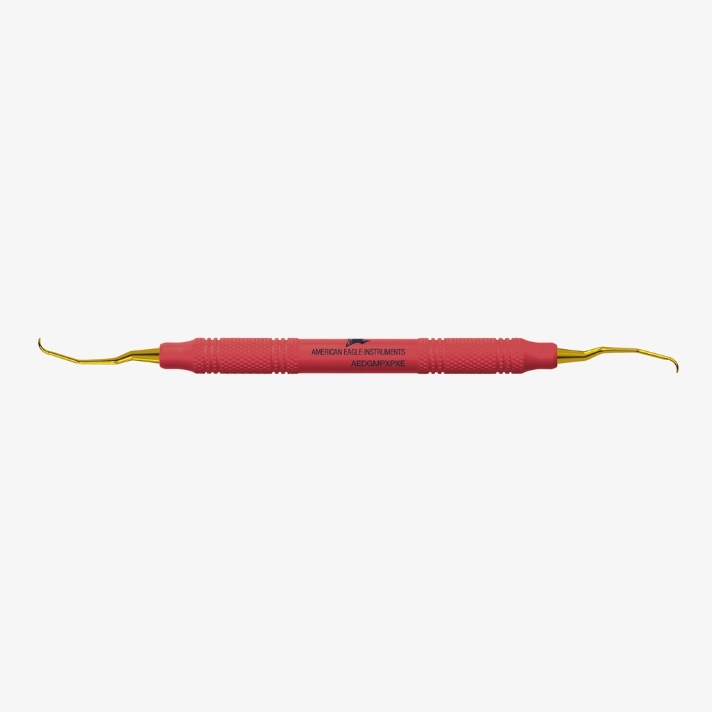[AEDGMPXPXE] American Eagle dubbele Gracey-curette Mini, posterior, XP², EagleLite-handgreep
