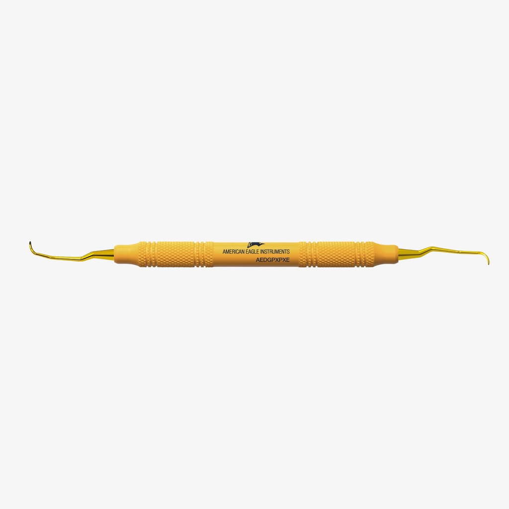 [AEDGPXPXE] American Eagle dubbele Gracey-curette, posterior, XP² sharpen-free, EagleLite-handgreep