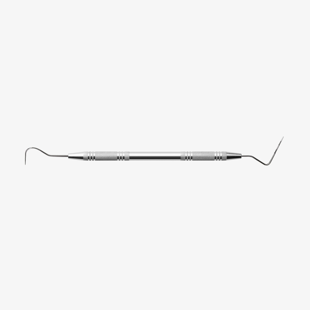 American Eagle sonde 23 + pocketsonde 12, zwarte markering, dun, RVS dun