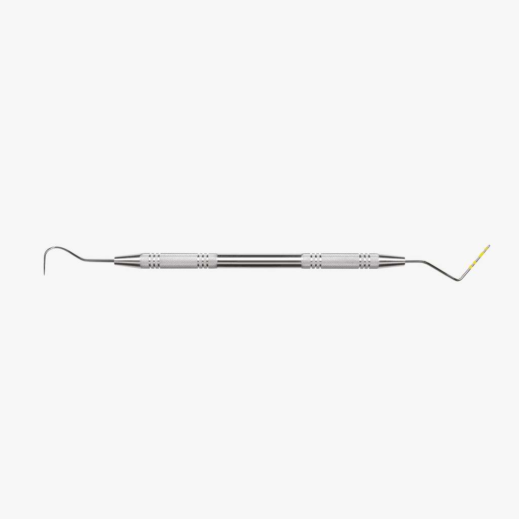 American Eagle sondecombinatie 23 met pocketsonde Williams 1, gele markering, dun, RVS dun