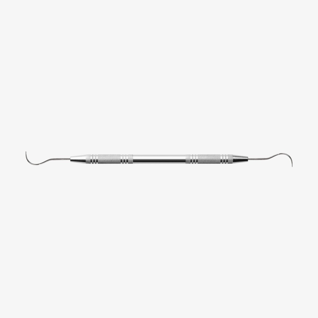 American Eagle Cow Horn 3CH sonde, dunne RVS handgreep