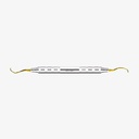 American Eagle Gracey-curette 15-16, posterior, mesiaal, XP² sharpen-free, RVS handgreep