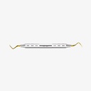 American Eagle Gracey-curette 17-18, posterior, distaal, XP² sharpen-free, RVS handgreep