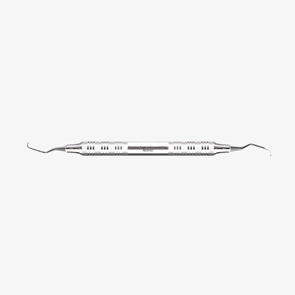 [AEG5-6Z] American Eagle Gracey-curette 5-6, anterior, Talon Tough, RVS handgreep