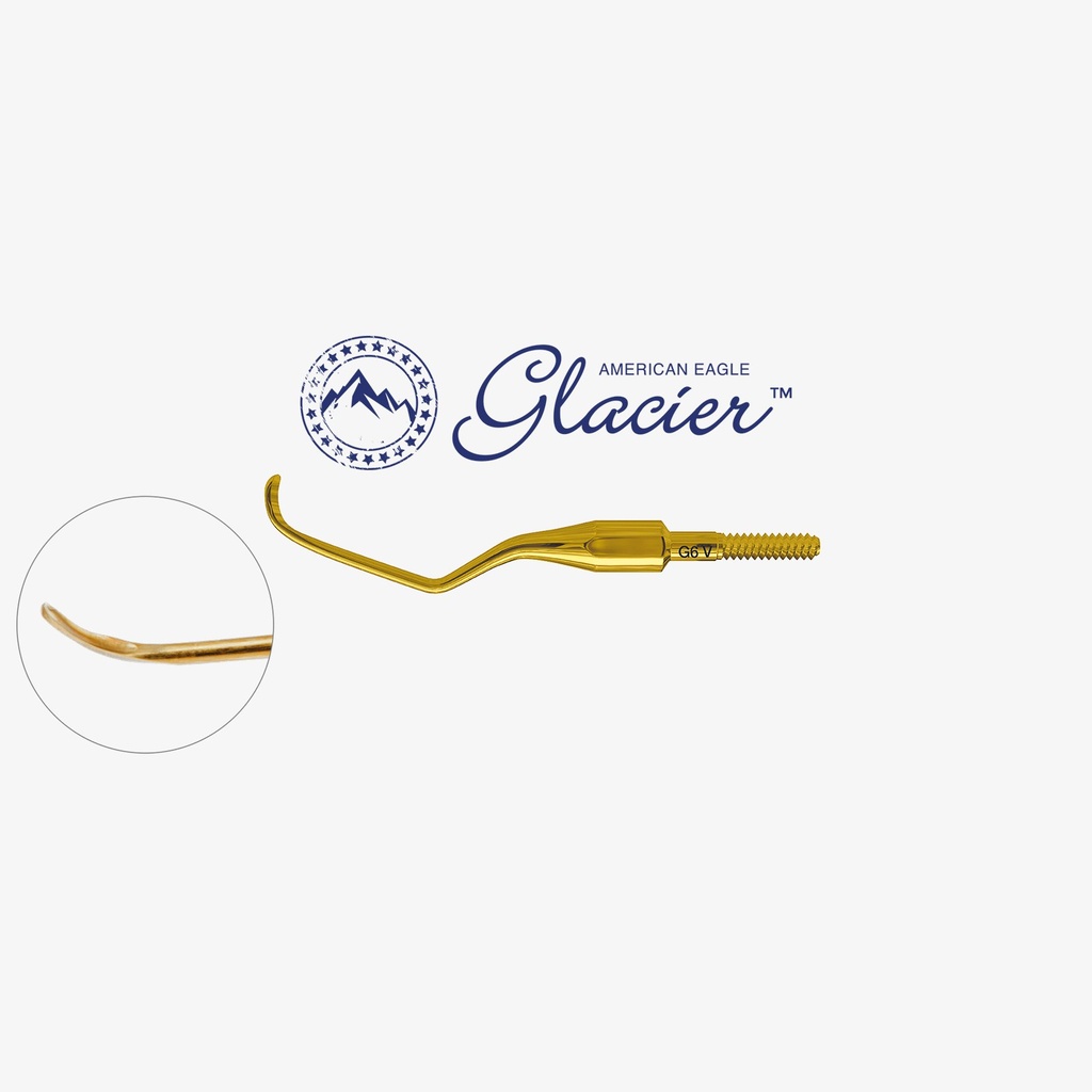 American Eagle Quik-Tip Glacier Gracey-curette 6, XP² sharpen-free