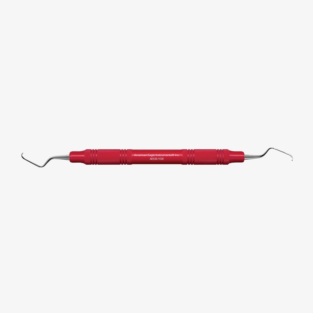 American Eagle Gracey-curette 9-10, posterior, premolaren/molaren, Talon Tough, EagleLite