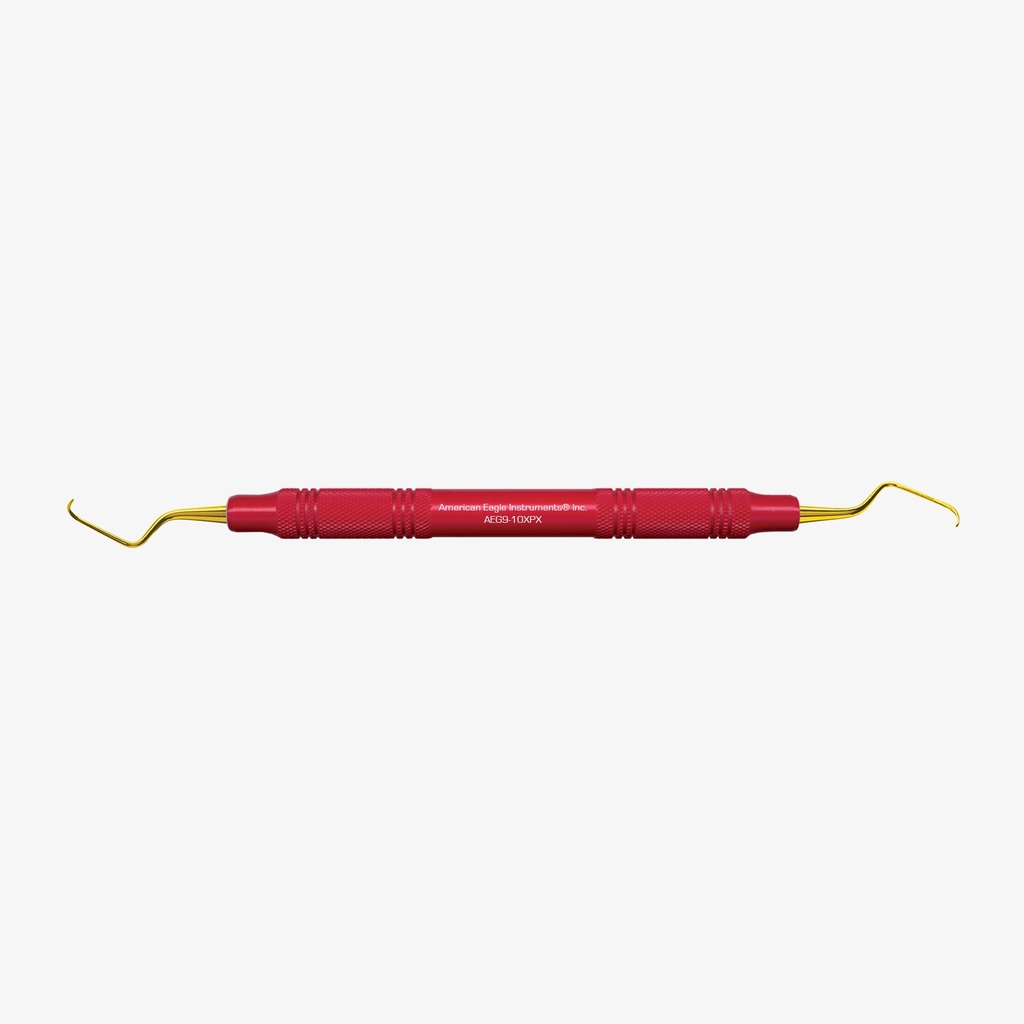 American Eagle Gracey-curette 9-10, posterior, premolaren/molaren, XP², EagleLite-greep