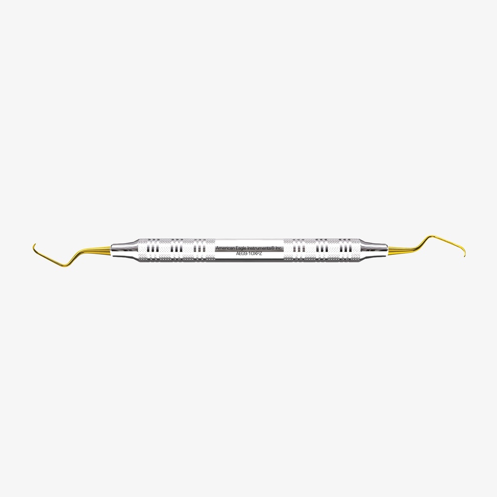 [AEG9-10XPZ] American Eagle Gracey-curette 9-10, poterior premolaren/molaren, XP², RVS handgreep