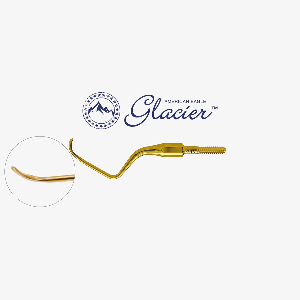 [AEG9VXPQT] American Eagle Quik-Tip Glacier Gracey-curette 9, XP² sharpen-free