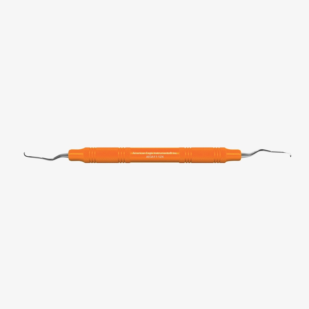 [AEGA11-12X] American Eagle Gracey +3 Access-curette 11-12, posterior, mesiaal, Talon Tough, EagleLite