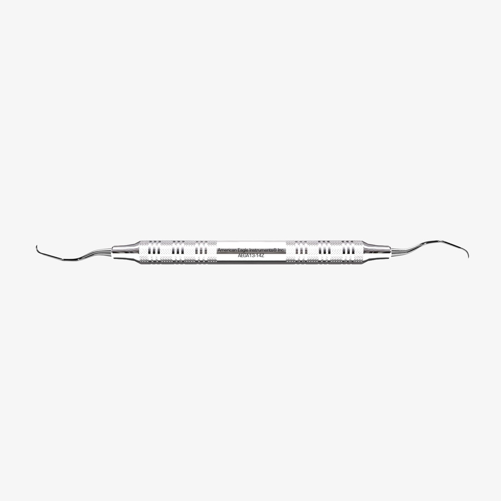 [AEGA13-14Z] American Eagle Gracey +3 Access-curette 13-14, posterior, distaal, Talon Tough, RVS greep