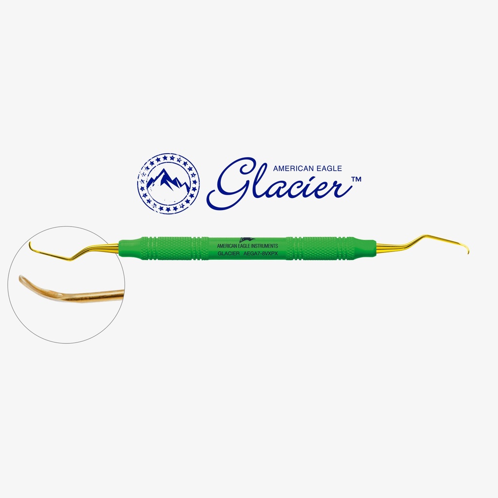 American Eagle Glacier Gracey +3 Access-curette 7-8, premolaren/molaren, XP², EagleLite