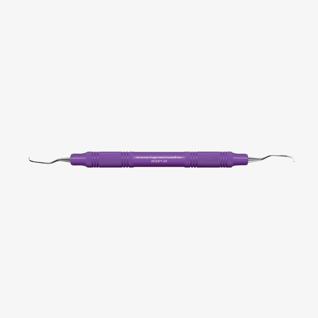American Eagle Gracey +3 Deep Pocket-curette 1-2, anterior, Talon Tough, EagleLite-greep