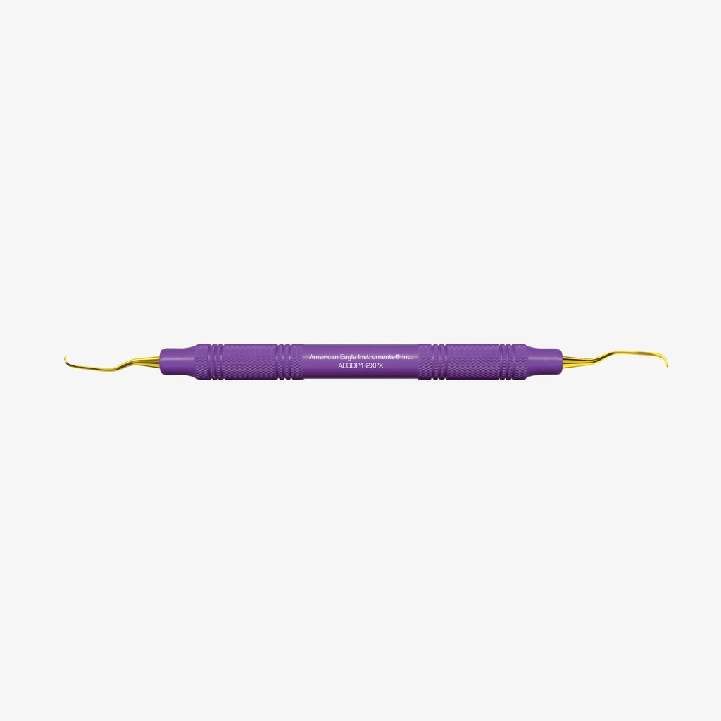 [AEGDP1-2XPXE] American Eagle Gracey +3 Deep Pocket-curette 1-2, XP² sharpen-free, EagleLite-handgreep