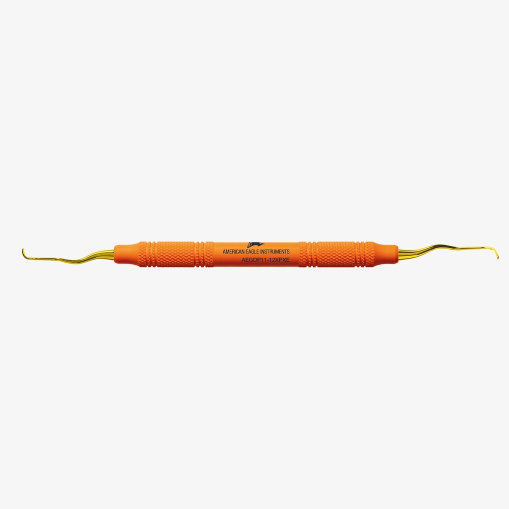 American Eagle Gracey +3 Deep Pocket-curette 11-12, XP² sharpen-free, EagleLite-handgreep