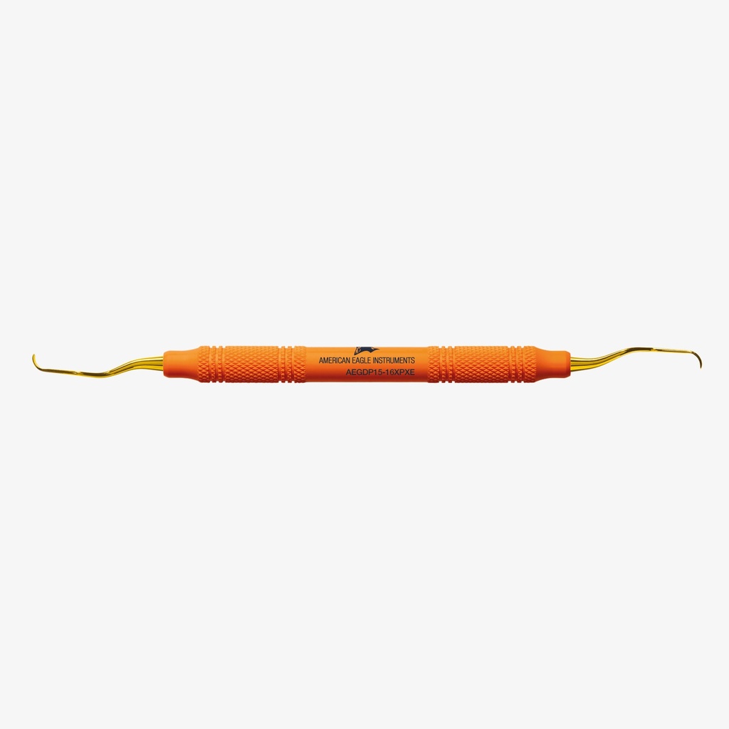 American Eagle Gracey +3 Deep Pocket-curette 15-16, XP² sharpen-free, EagleLite-handgreep