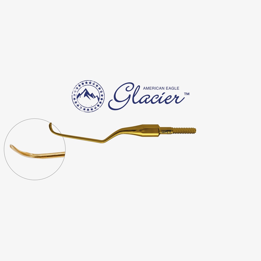 American Eagle Quik-Tip Glacier Gracey +3 Deep Pocket-curette DP6, XP² sharpen-free