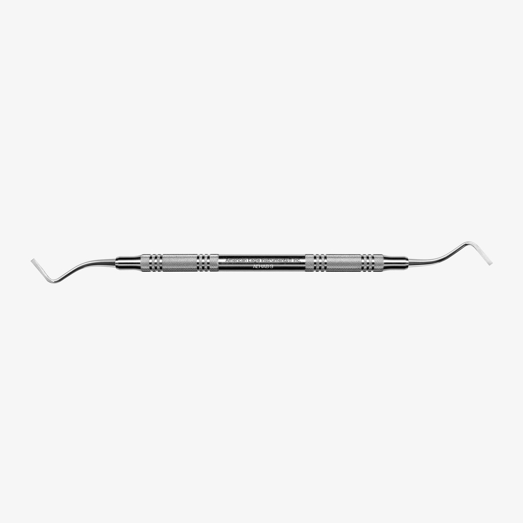 American Eagle glazuurmes 8-9 (10-7-14), RVS handgreep dun