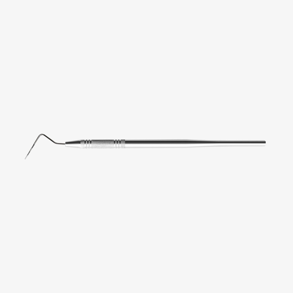 American Eagle pocketsonde 12 (Marquis), zwarte markering, dun, RVS greep dun, enkelzijdig