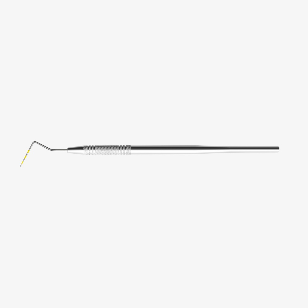 American Eagle pocketsonde 2-12, gele markering, dun, RVS handgreep dun, enkelzijdig