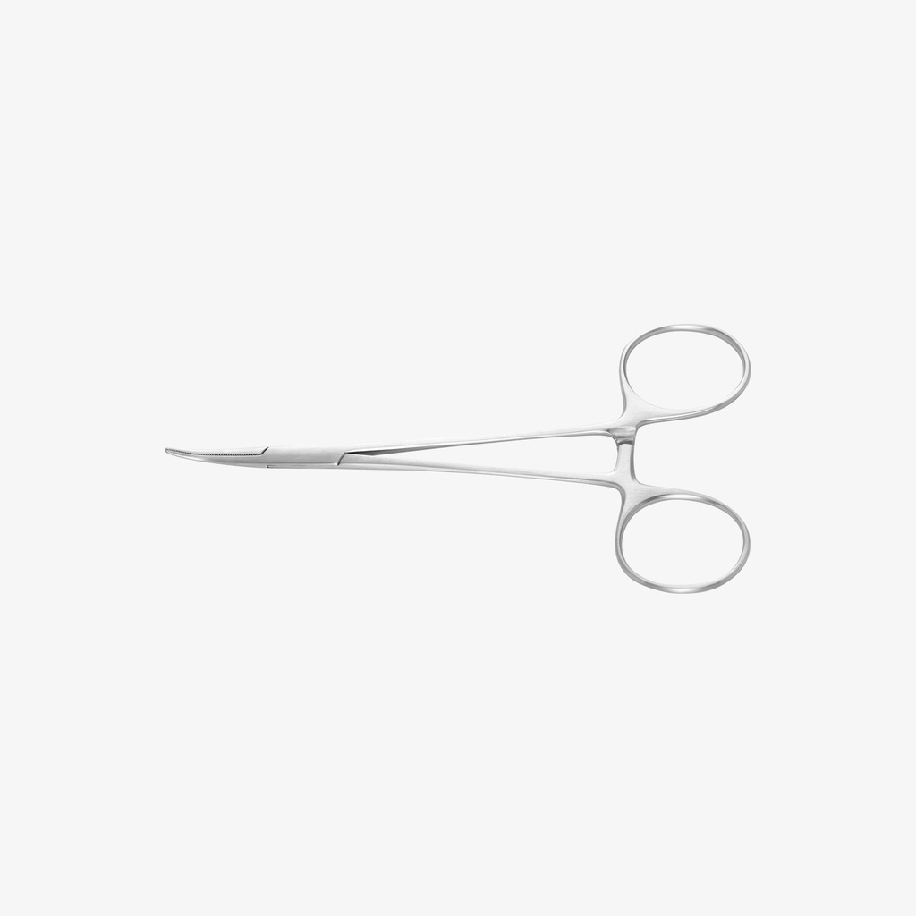 American Eagle arterieklem micro-Mosquito, gehoekt, 12 cm