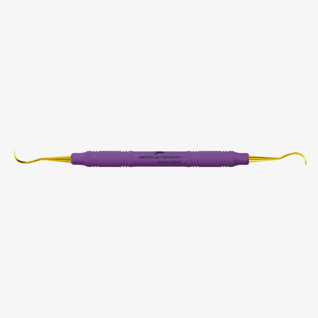 [AESH6-7XPXE] American Eagle scaler H 6-7, universal, anterior, XP² sharpen-free, EagleLite-handgreep