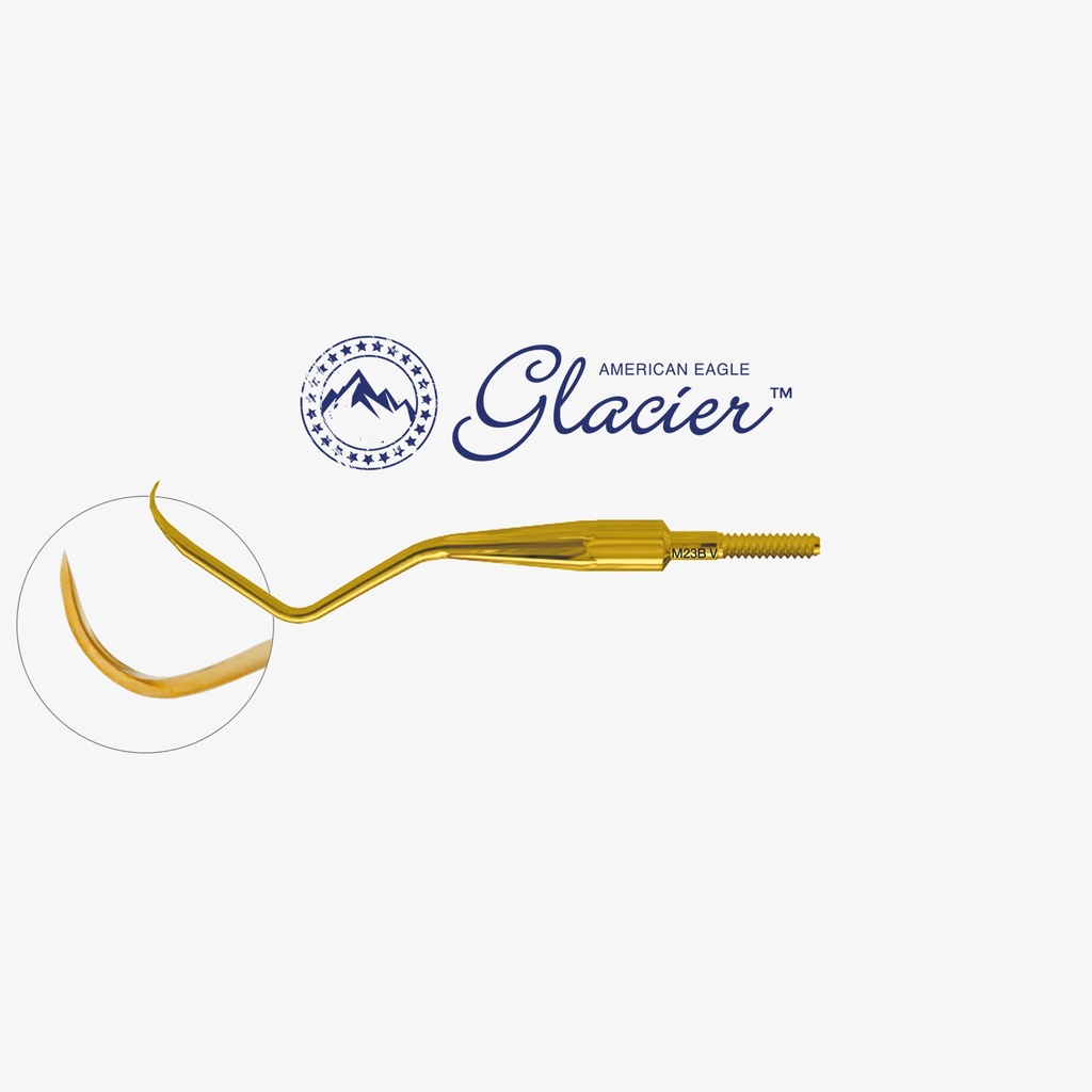 [AESM23BVXPQT] American Eagle Quik-Tip Glacier scaler, M23B, XP² sharpen-free