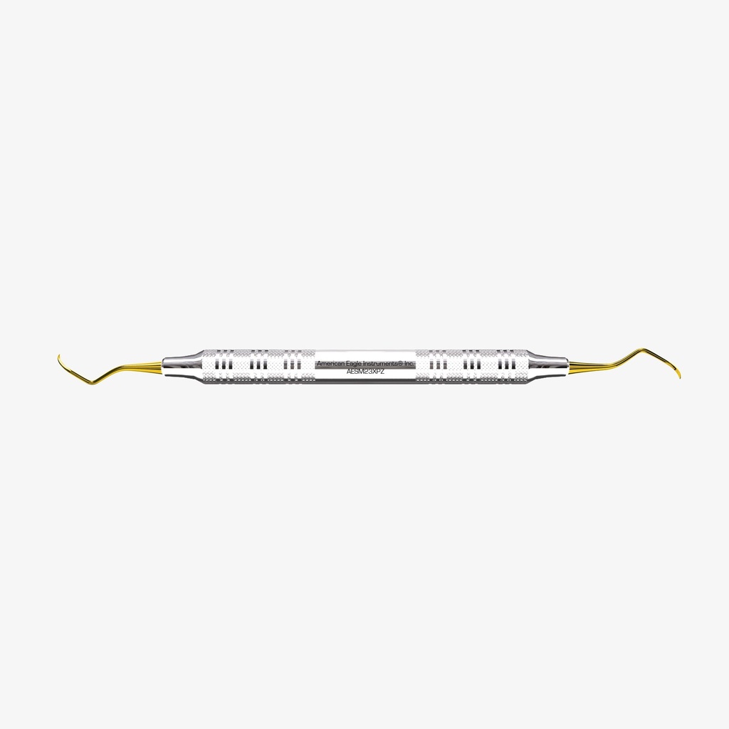 American Eagle scaler M23, posterior, XP² sharpen-free, RVS handgreep