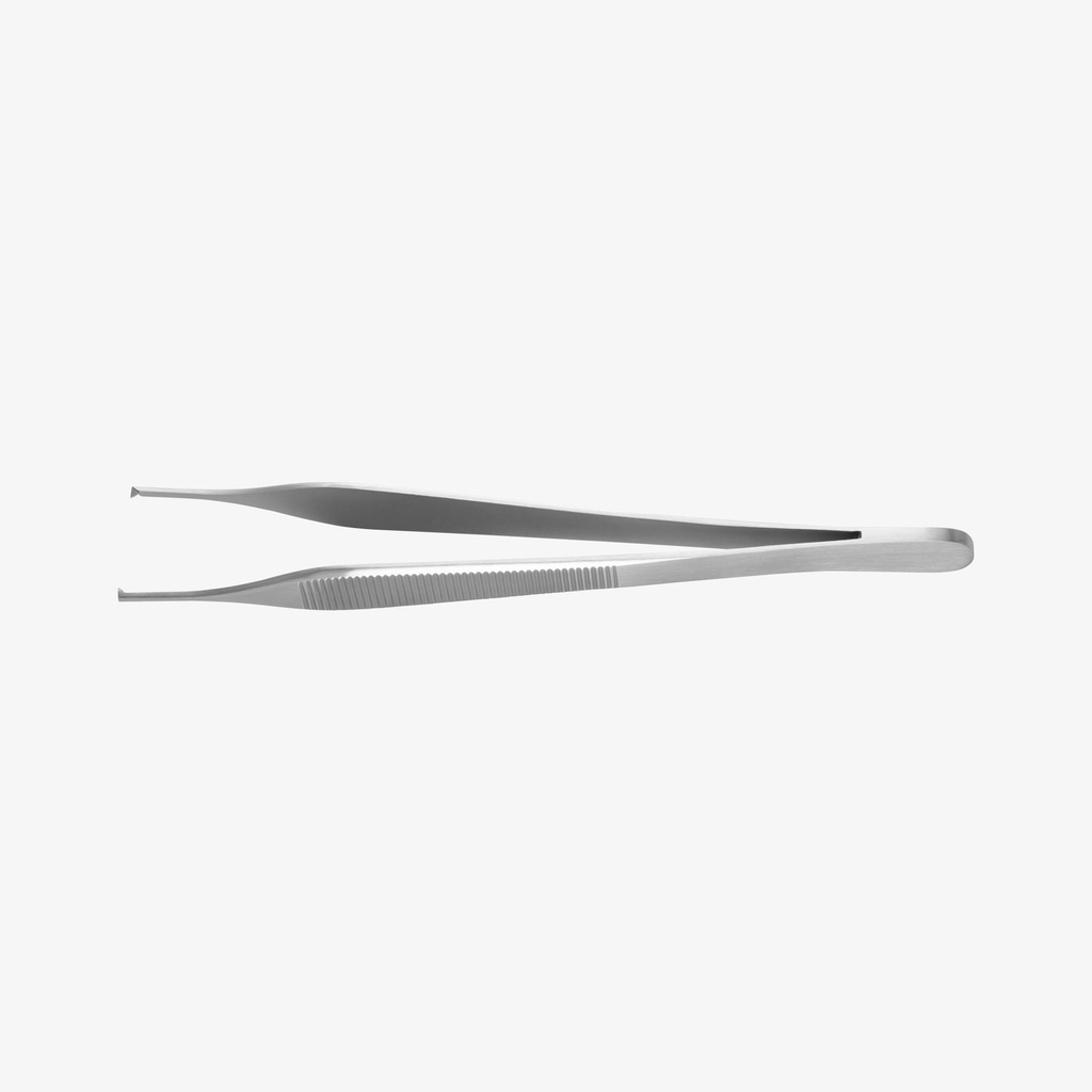 American Eagle chirurgisch pincet Adson, 1 × 2 vertanding, 15 cm, 1,2 mm
