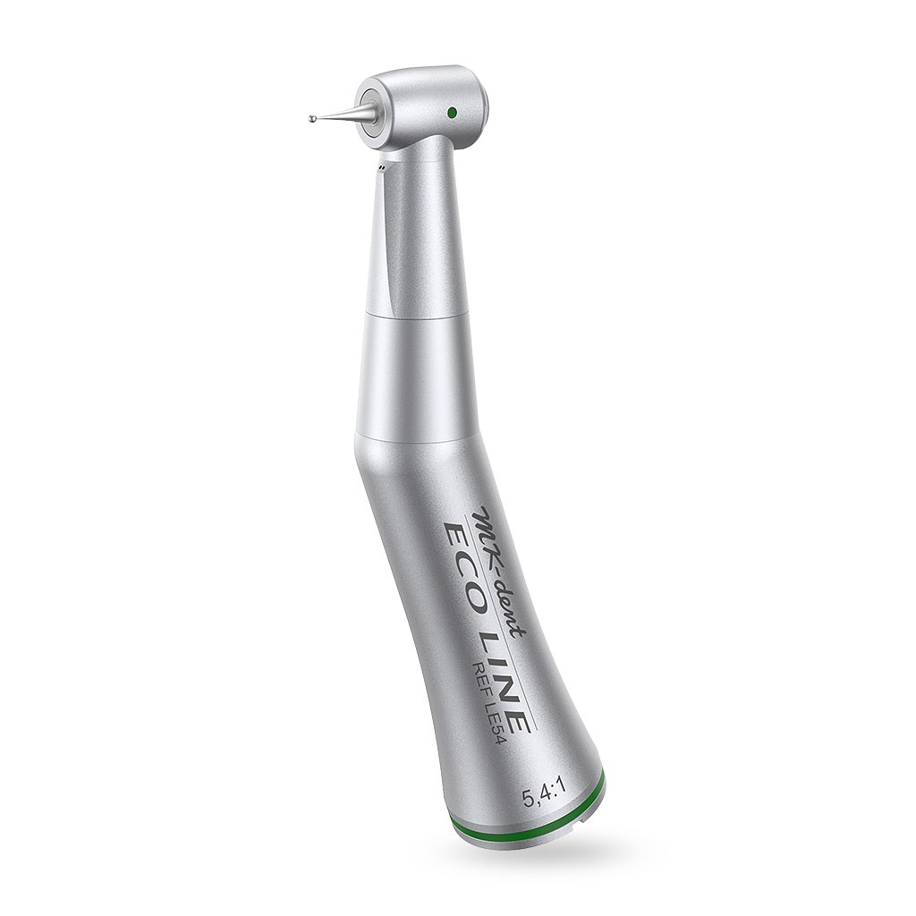 MK-dent LE54 hoekstuk Eco Line, 5,4:1, CA-boren, zonder licht
