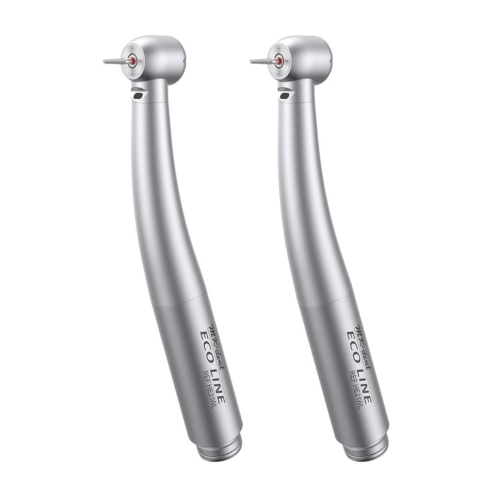 MK-dent Double Pack HE21WL, 2× turbine Eco Line, standaardkop, licht, W&H-koppeling