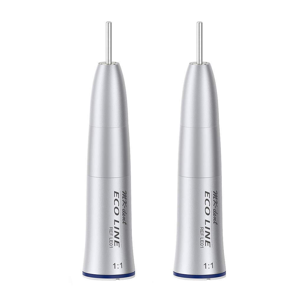 [VP-LE01] MK-dent Double Pack LE01, 2× handstuk Eco Line, 1:1, HP-boren, zonder licht