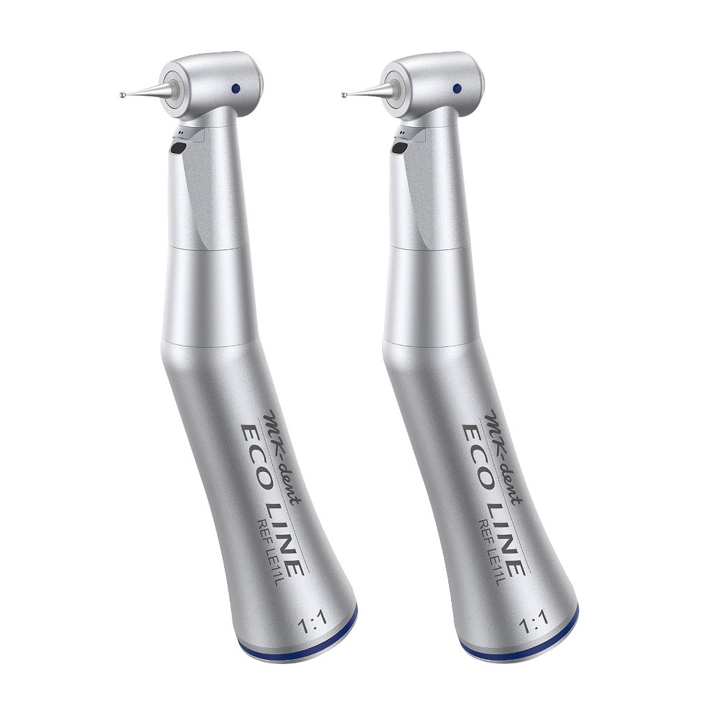 [VP-LE11L] MK-dent Double Pack LE11L, 2× hoekstuk Eco Line, 1:1, CA-boren, glasvezellicht