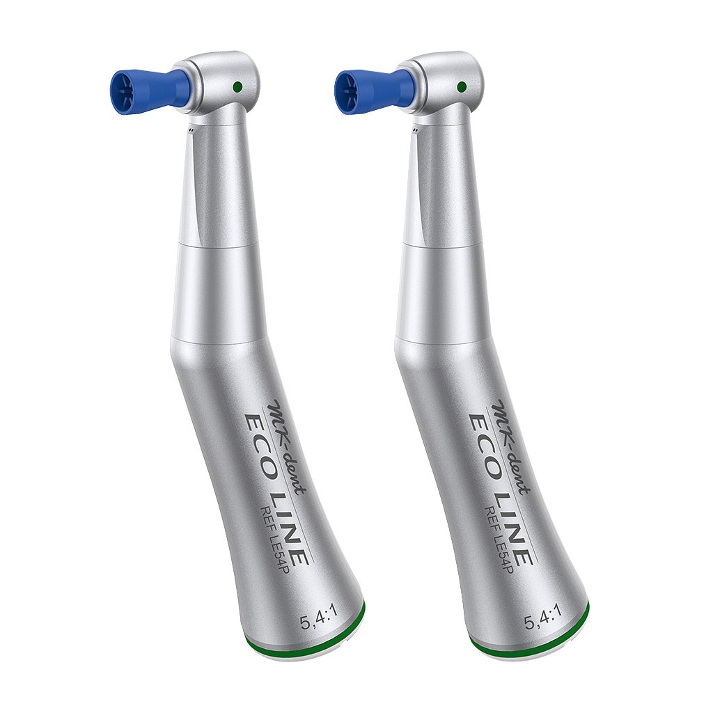 [VP-LE54P] MK-dent Double Pack LE54P, 2× hoekstuk Eco Line, 5,4:1, prophy-cup, zonder licht