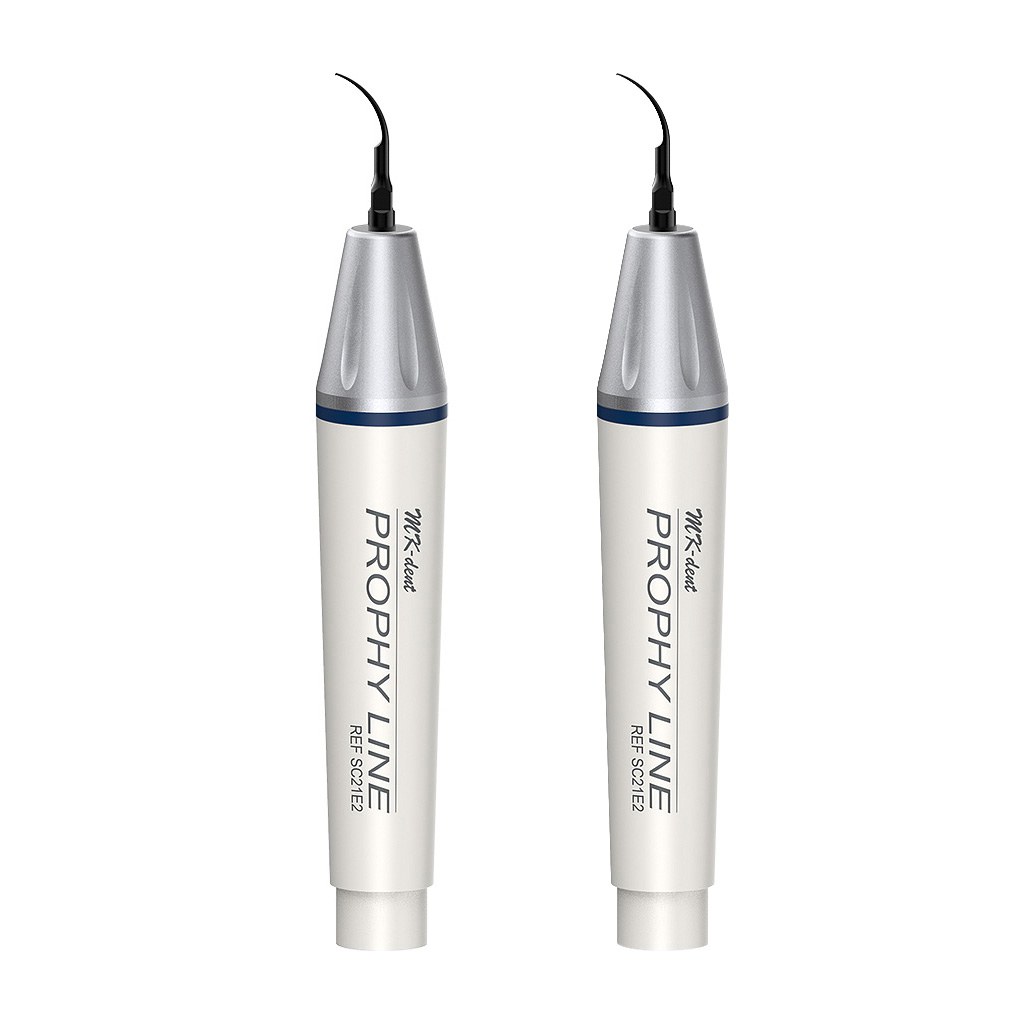 [VP-SC21E2] MK-dent Double Pack SC21E2, 2× Prophy Line scalerhandstuk, EMS EN-061, zonder licht