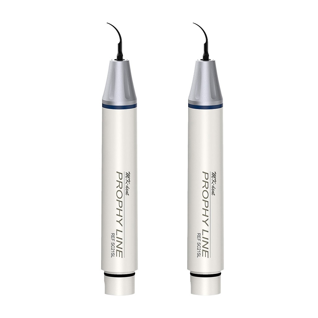 [VP-SC21SL] MK-dent Double Pack SC21SL, 2× Prophy Line scalerhandstuk, Satelec F 12 609, LED