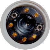 Mytronic motorslang voor Castellini Handy Power L motor, 5 pins, 1400 mm, unit Anthos, italgrijs, met waterregelaar