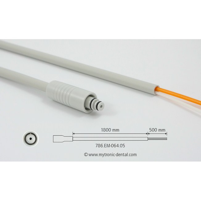 Mytronic slang voor EMS EL-084 AIR-FLOW, 1800 mm, grijs, open einden