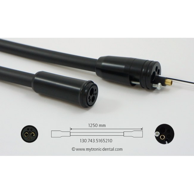 Mytronic turbineslang 4-gats met licht, 1250 mm, unit KaVo, alternatief voor KaVo 05165210