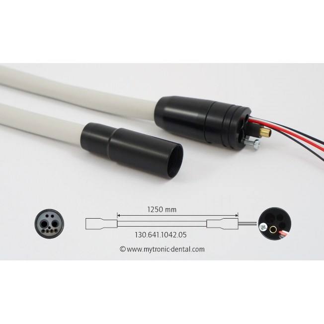 [130.641.1042.05] Mytronic motorslang voor NSK M40/M40 XS motor, 1250 mm, grijs, unit KaVo 1042, met licht