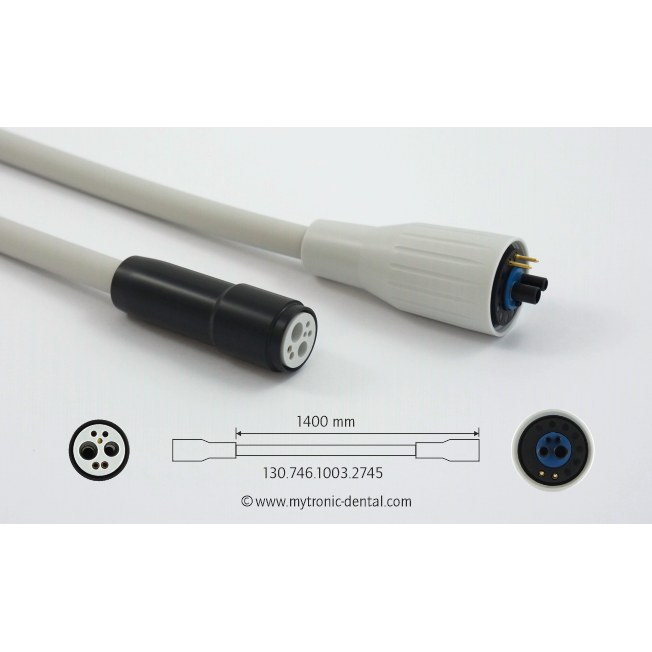 Mytronic luchtmotor-/turbineslang High-Speed met licht, 1400 mm, alt. KaVo 10032745