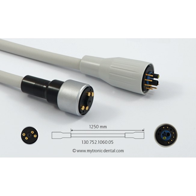 Mytronic motorslang voor Bien-Air ISO 300/MC2 motor, 1250 mm, grijs, unit KaVo 1057/1060