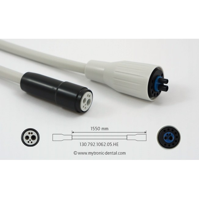 Mytronic spuitslang voor KaVo 3F-spuit 07730500, 1550 mm, grijs, unit KaVo 1057-1080