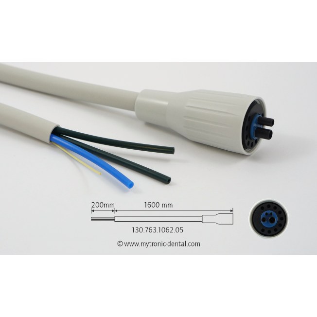 Mytronic 3F-spuitslang zonder spuit, 1600 mm, grijs, unit KaVo 1057-1080