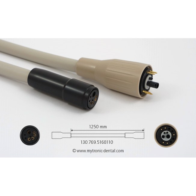 Mytronic spuitslang voor KaVo 4F-spuit 07730000, 1250 mm, unit KaVo, alt. KaVo 05168110