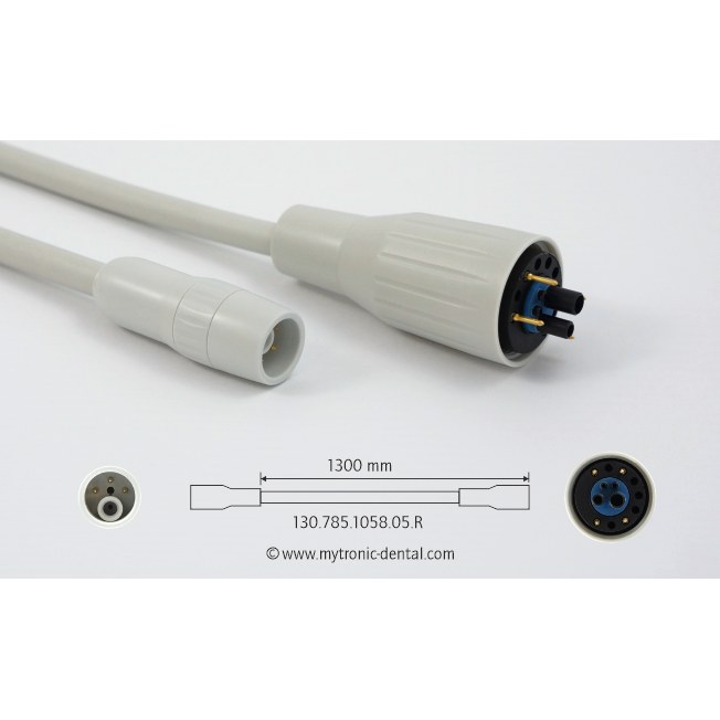 Mytronic scalerslang voor EMS scaler, 1300 mm, grijs, unit KaVo 1058, met waterregelaar