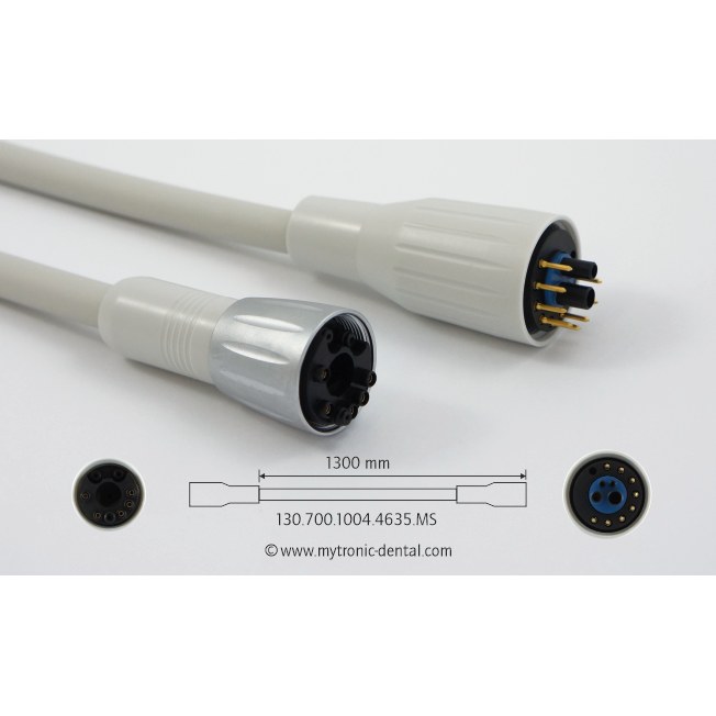 Mytronic motorslang voor KaVo KL-700/KL-701/KL-703 motor, 1300 mm, messing huls, alt. KaVo 10044635, 10068713