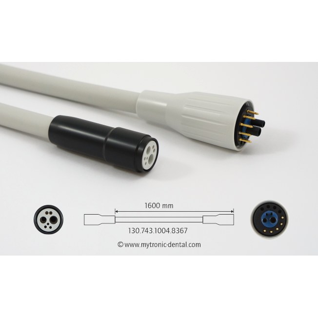 Mytronic turbineslang 4-gats met licht, 1600 mm, unit KaVo, alternatief voor KaVo 10048367