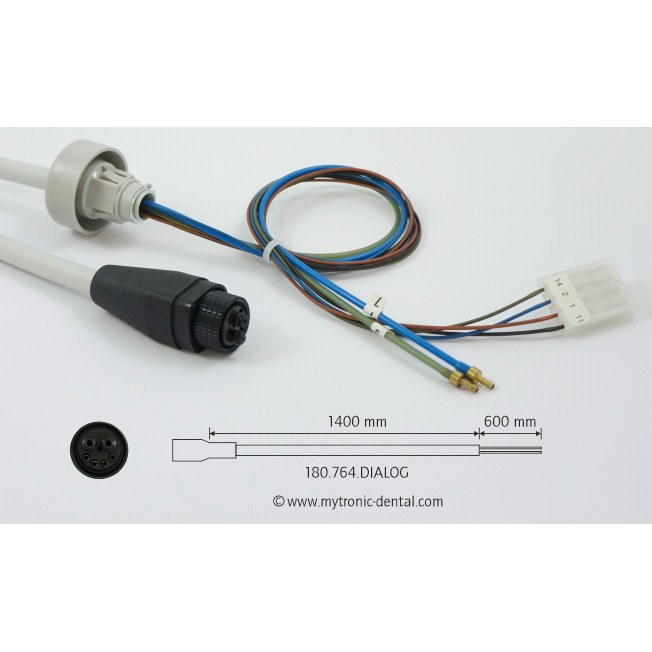 Mytronic spuitslang voor Ritter Topjet spuit, grijs, unit Ritter DIALOG