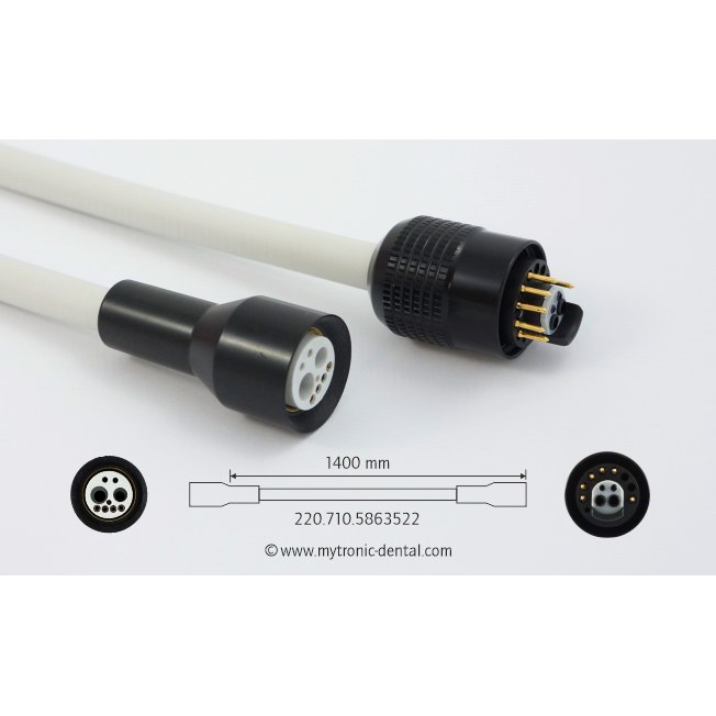 Mytronic motorslang voor Sirona EL1 motor, 1400 mm, grijs, unit Sirona C1, C1+, C2 e.a.